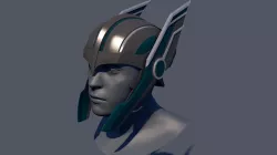 Thor Ragnarok Helmet With Moving Wings