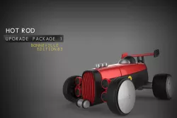 UPGRADE PACK 1 for the Modular HOT ROD designer toy