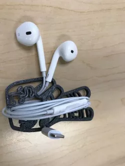 USC Trojans Earphone Cord Wrap Organizer (iPhone 7 tested)