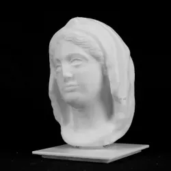 Veiled Woman at The Louvre, Paris
