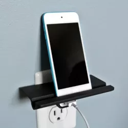 Wall Outlet Shelf