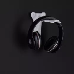 weird stuff to hang headphones on the wall