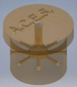 Wheel Bearing Grease Packing Tool adapter / No Zert