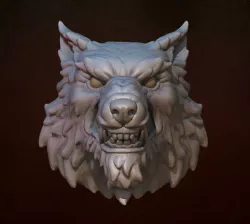 Wolf head