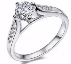Womens Wedding Ring 3D CAD Model In STL Format
