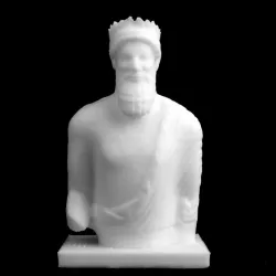 Worshipper at The British Museum, London