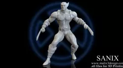 X-MEN Diorama - Wolverine / 3D model for 3D Printing