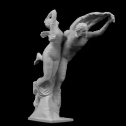 Zephyr and Psyche at The Louvre, Paris