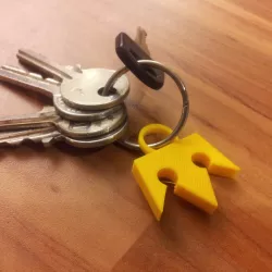 $2.50Kingdom Hearts Crown Keychain