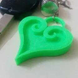 $2.50Kingdom Hearts Heart Keychain