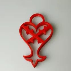 $2.50Kingdom Hearts Heartless Keychain