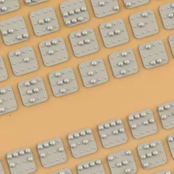 3D Braille Keyboard Labels (All Keys)