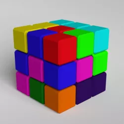 3D Cube Puzzle