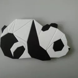 3D Panda Puzzle