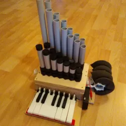 3D Printed Pipe Organ