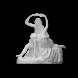 Adonis garlaned by Venus