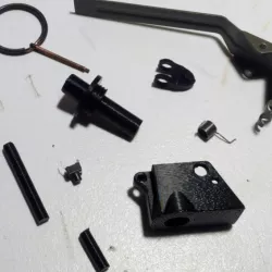 Airsoft Mock Hand grenade fuse system