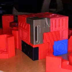 Alien Fortress Puzzle Cube