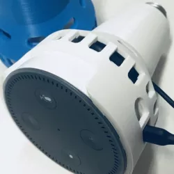 Amazon Echo Dot Lamp Socket Mounting Bracket