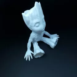 Baby Groot Succulent Planter