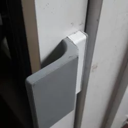 Balcony door handle
