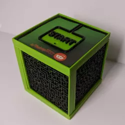Ball maze cube