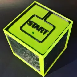 Ball maze cube