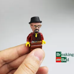 Breaking Bad Walter Lego Head!