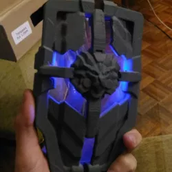 Brigitte shield with leds.