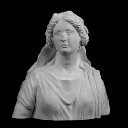 Bust of a Woman : Ariadne at The Louvre, Paris