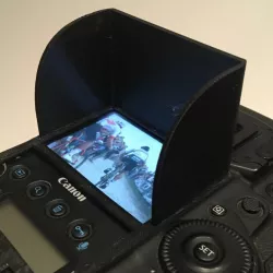 camera screen shade