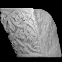 Capital - Scrolling Foliage Decoration