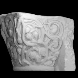 Capital - Scrolling Foliage Decoration