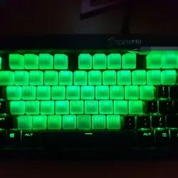 Cherry MX Keycaps with Lettering