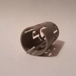 Circular puzzle maze