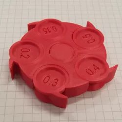 Clearance test spinner