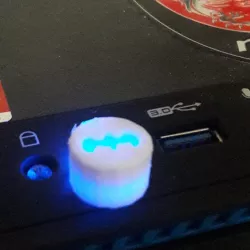 Computer Light Bat Symbol