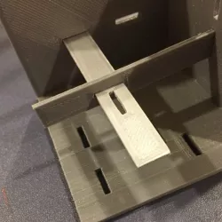 Cube slot puzzle