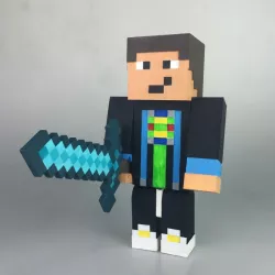 Custom Minecraft Character GommeHD