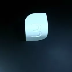 d3 Dice; A three sided die!