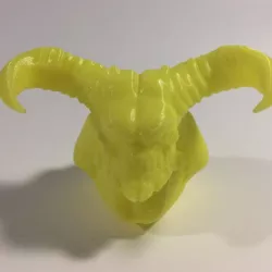 doom demon head WIP