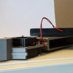 Double blower fan