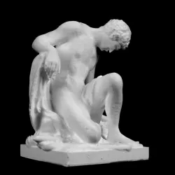 Dying Gladiator at The Louvre, Paris