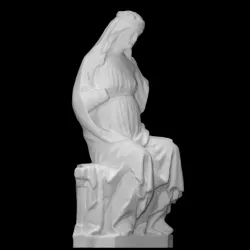 Enthroned Madonna