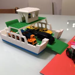 Ferry that floats - Fully printable toy model