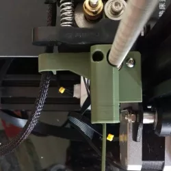 Filament Guide, Filament Cleaner and Cable Clip 3-in-1 for Creality CR 10, Ender 3 and Ender 2