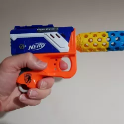 "Flamer" barrel mod for NERF Reflex IX-1