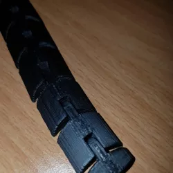 Flex tubing support