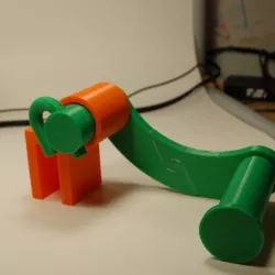 Folding Rack-mount Spool Holder