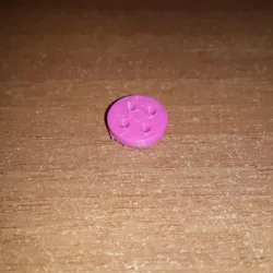 Four hole button